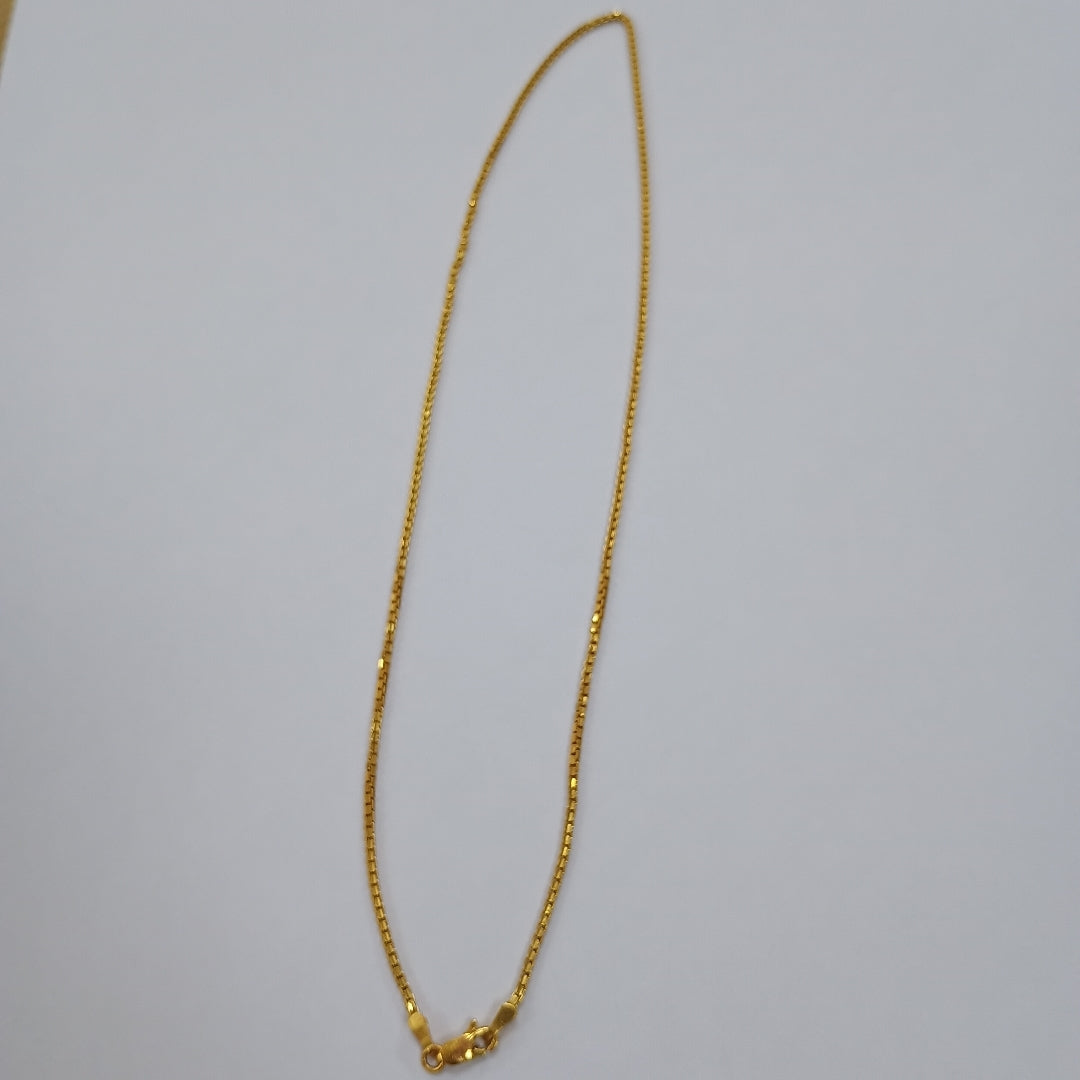 CADENA ORO 18 K 7.9 GRMS (SEMINUEVO)