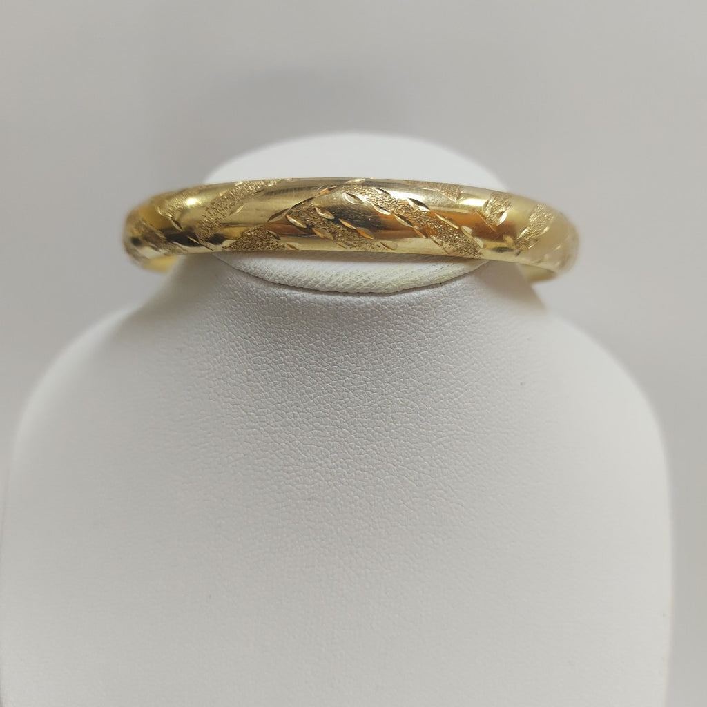 PULSERA RIGIDA ORO 14 K 10,60 GRMS (SEMINUEVO)