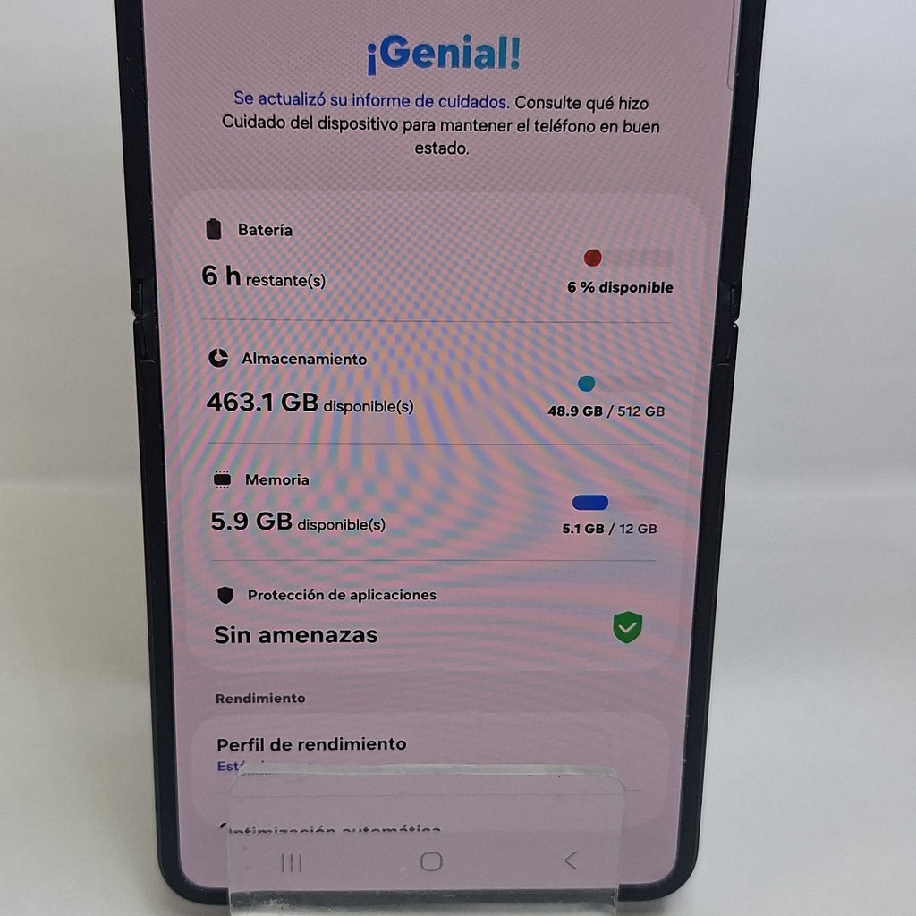 CELULAR SAMSUNG GALAXY Z FLIP 7 SM-F766U 512 GB 12 GB RAM
