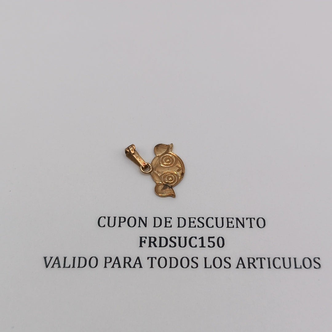 DIJE ORO 10 K 0.6 GRMS (SEMINUEVO)
