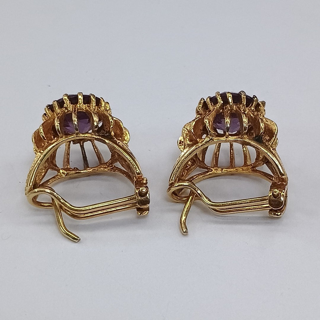 ARETES PAR ORO 14 K 9,70 GRMS (SEMINUEVO)