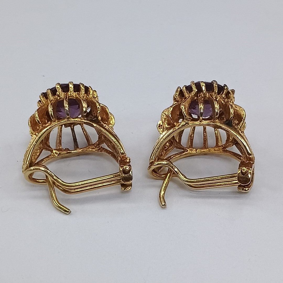 ARETES PAR ORO 14 K 9,70 GRMS (SEMINUEVO)