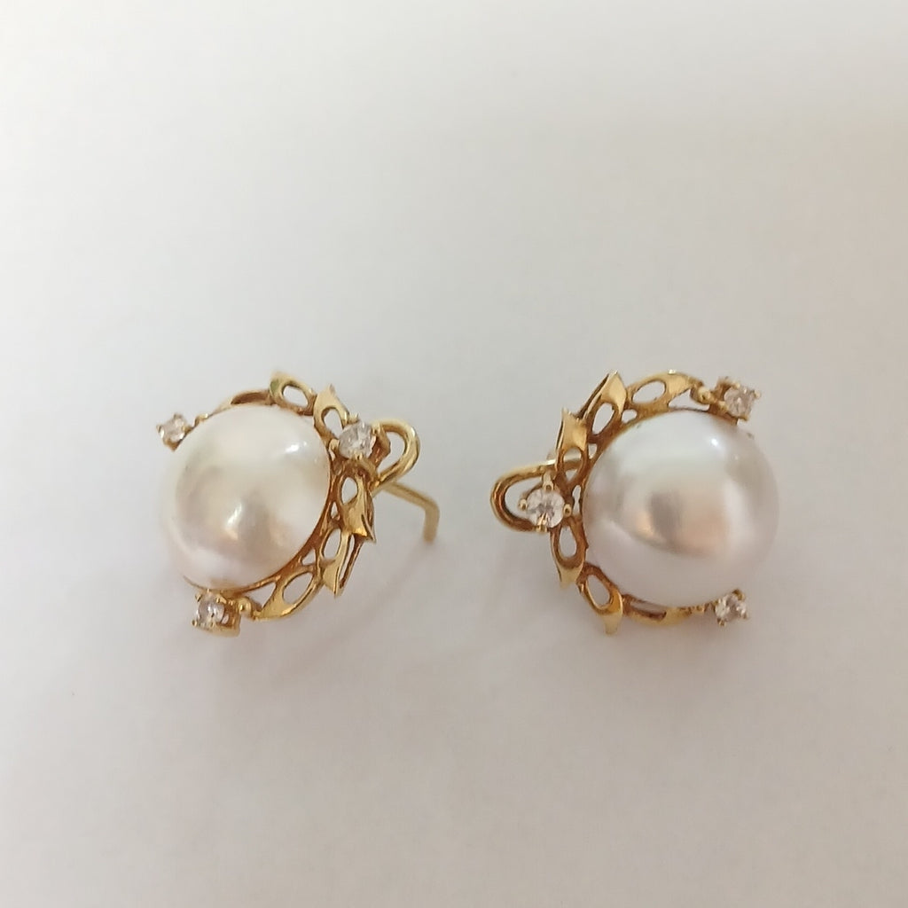 ARETES PAR ORO 14 K 7.1 GRMS (SEMINUEVO)