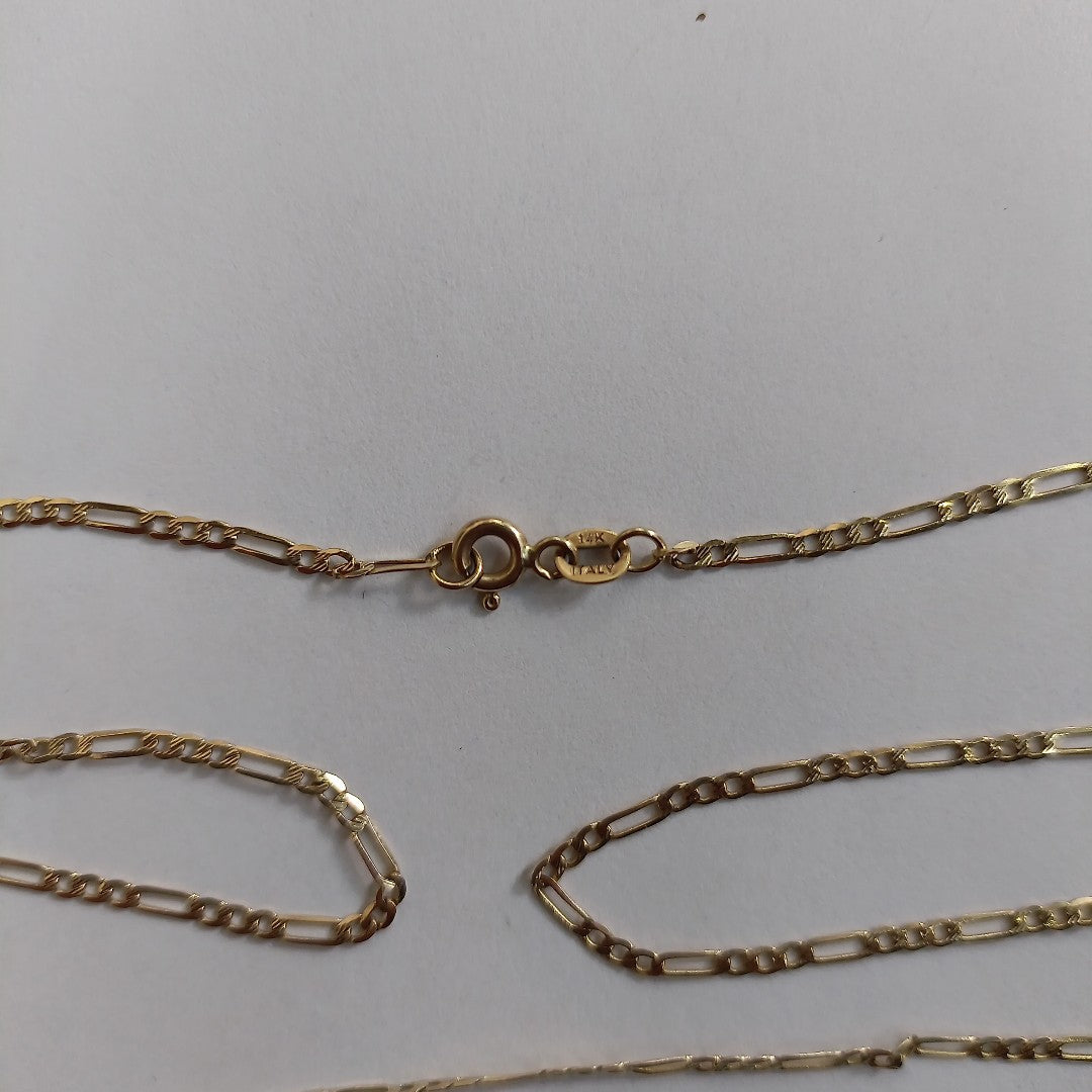 CADENA ORO 14 K 2.6 GRMS (SEMINUEVO)