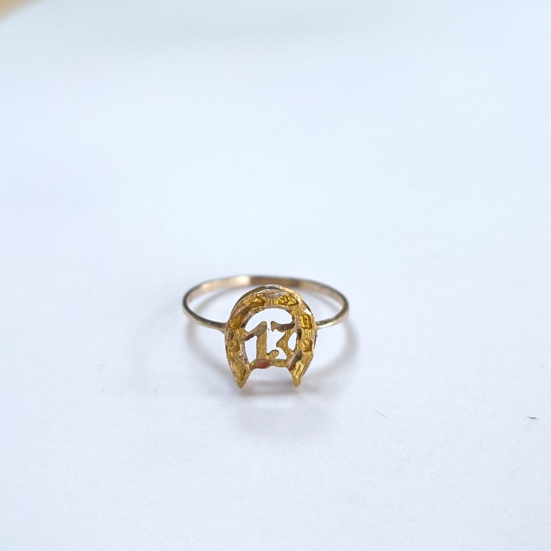 ANILLITO ORO 8 K 0.8 GRMS (SEMINUEVO)