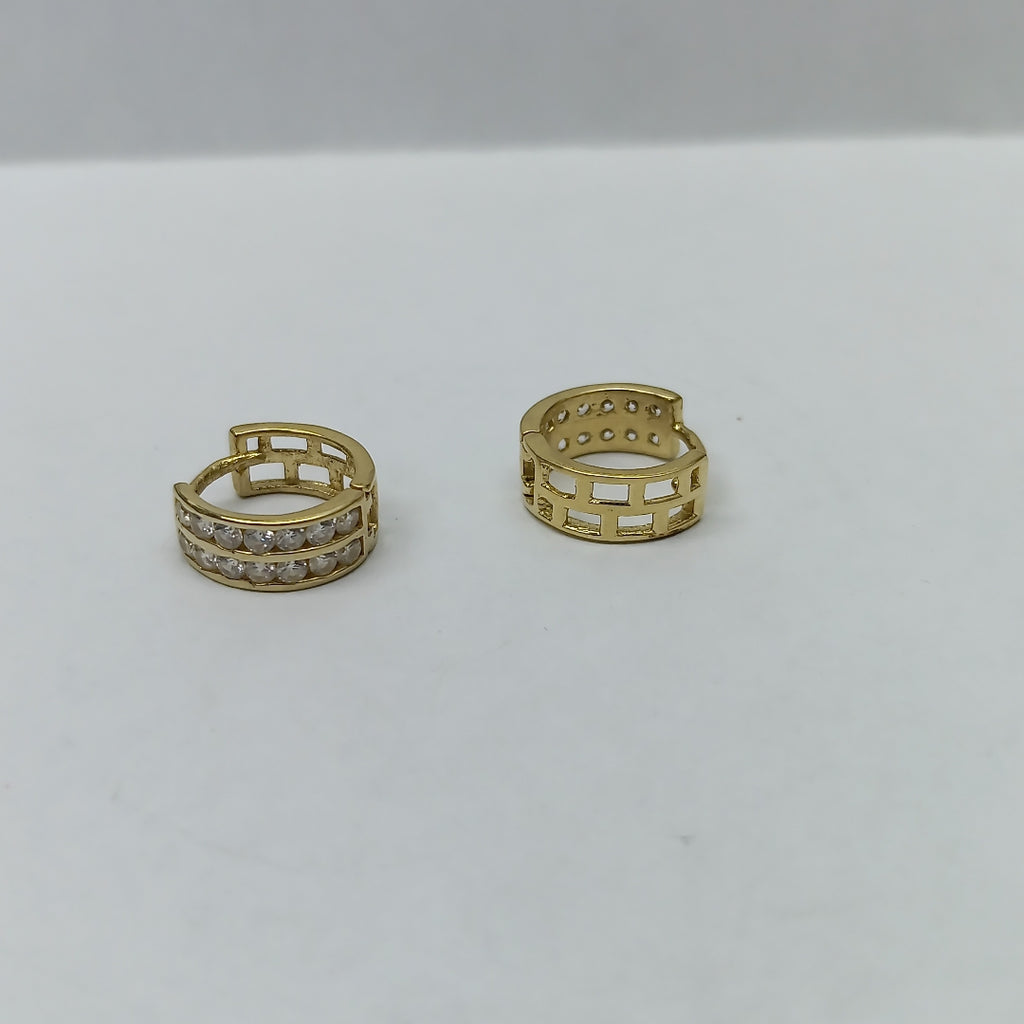 ARRACADAS PAR ORO 14 K 3 GRMS (SEMINUEVO)