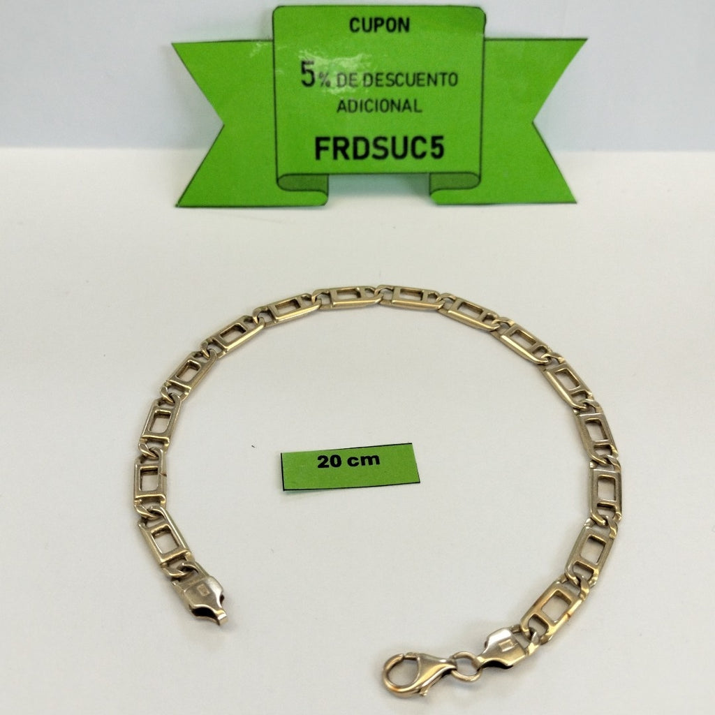 PULSERA ORO 14 K 10,30 GRMS (SEMINUEVO)