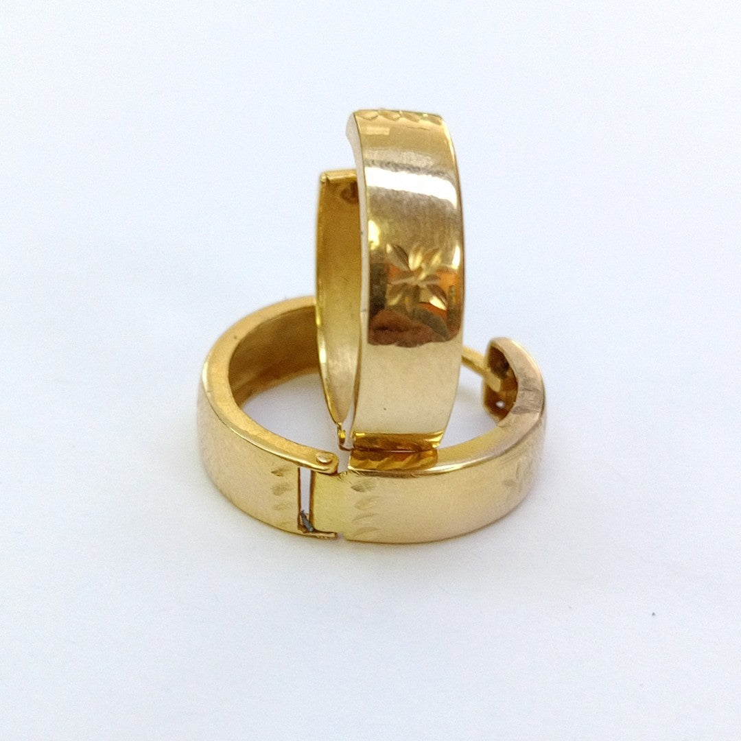 ARRACADAS PAR ORO 8 K 3,20 GRMS (SEMINUEVO)