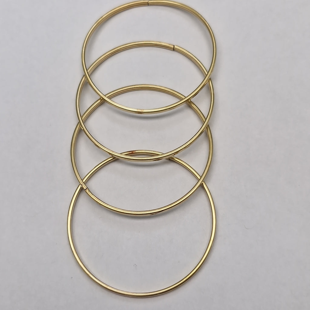 PULSERA RIGIDA ORO 8 K 11.8 GRMS (SEMINUEVO)