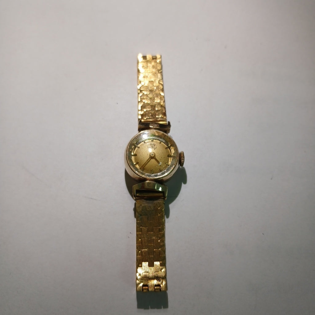 RELOJ CAJA Y PULSO ORO ORO 18 K 21.3 GRMS (SEMINUEVO)