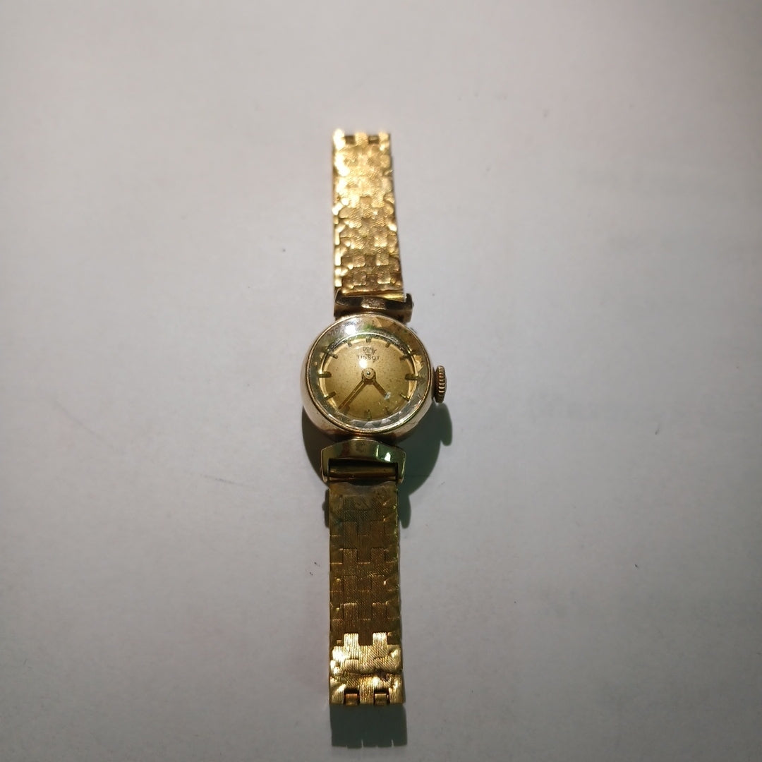 RELOJ CAJA Y PULSO ORO ORO 18 K 21.3 GRMS (SEMINUEVO)