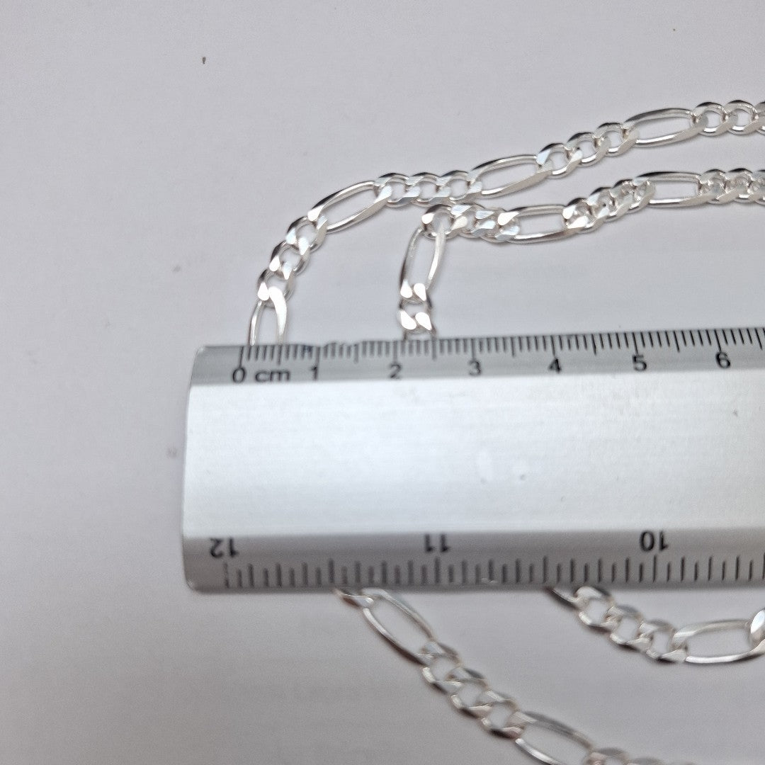 CADENA TEJIDO 3X1 PLATA .925 60 CM 17.6 GR (NUEVO)