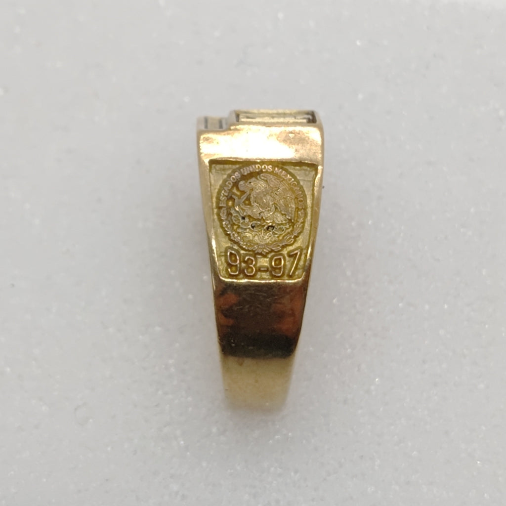 ANILLO DE GRADUACIÓN ORO 14 K 9,40 GRMS (SEMINUEVO)