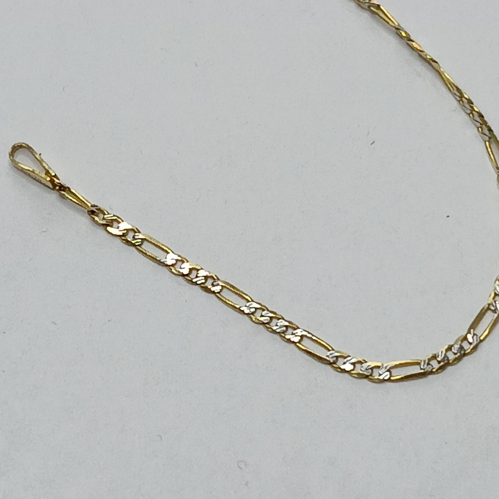 CADENA ORO, RODIADO 10 K 2.9 GRMS (SEMINUEVO)