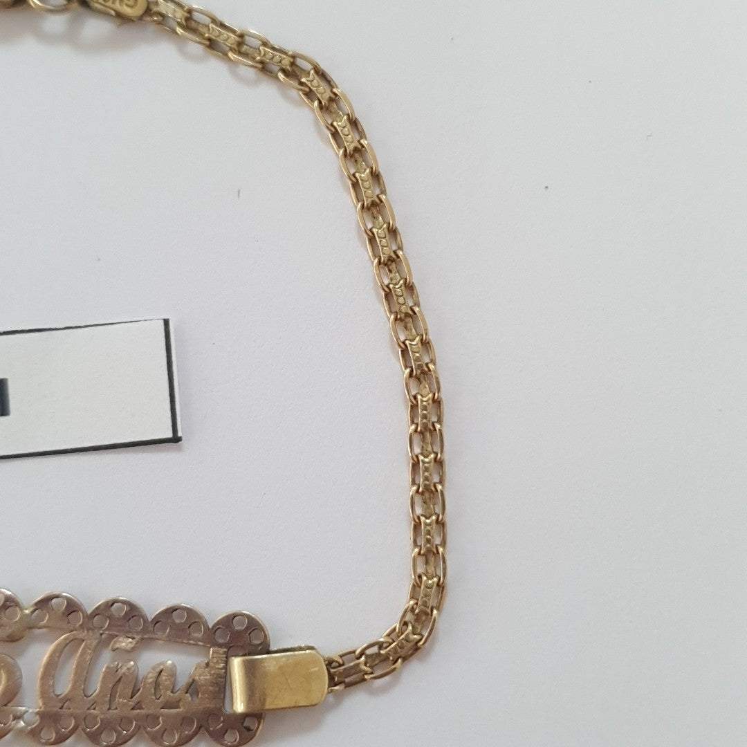 ESCLAVA ORO 10 K 2,80 GRMS (SEMINUEVO)