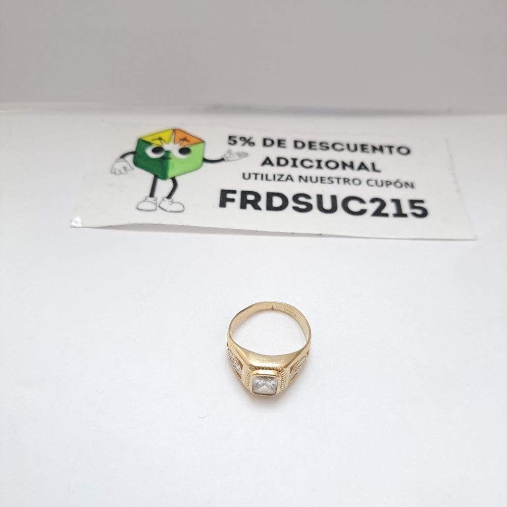 ANILLO ORO 10 K 4.5 GRMS (SEMINUEVO)