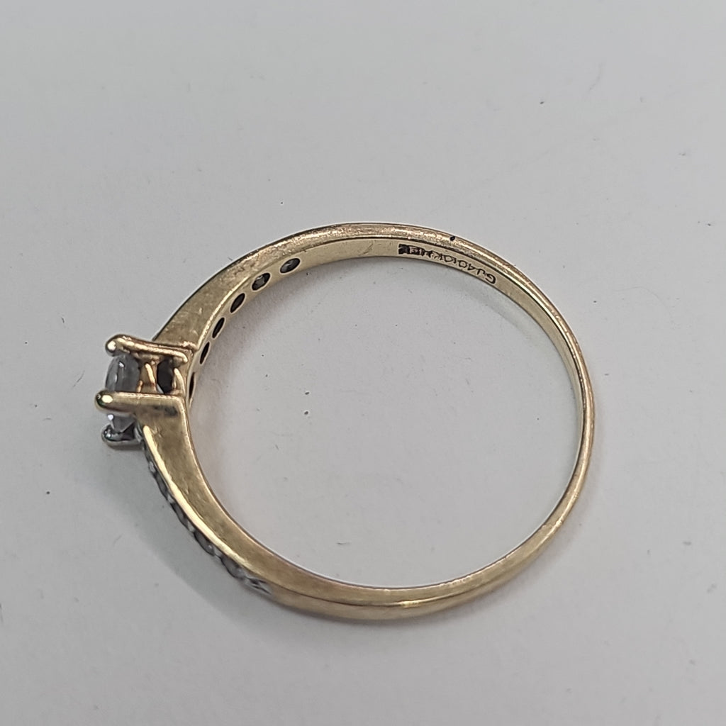 SOLITARIO ORO 10 K 1,60 GRMS (SEMINUEVO)