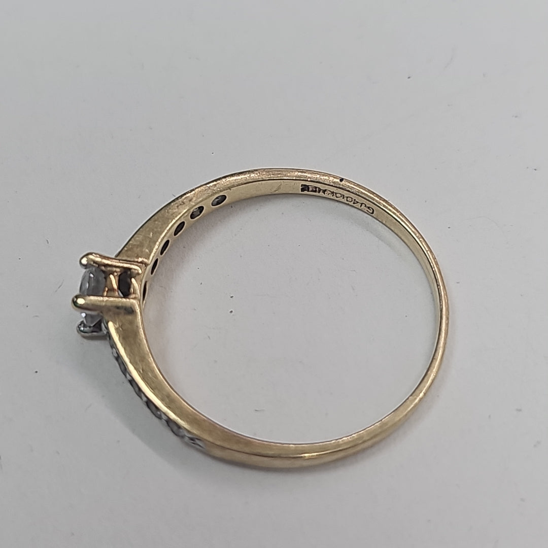 SOLITARIO ORO 10 K 1,60 GRMS (SEMINUEVO)