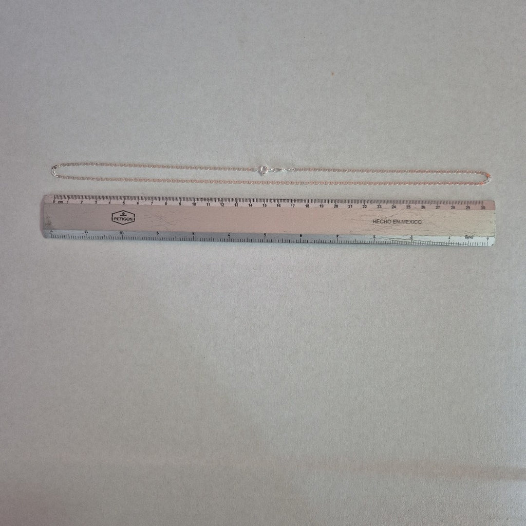 CADENA TEJIDO ESPEJO PLATA .925 60 CM 4.4 GR (NUEVO)