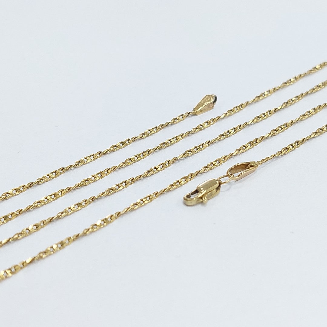 CADENA ORO 14 K 4.7 GRMS (SEMINUEVO)