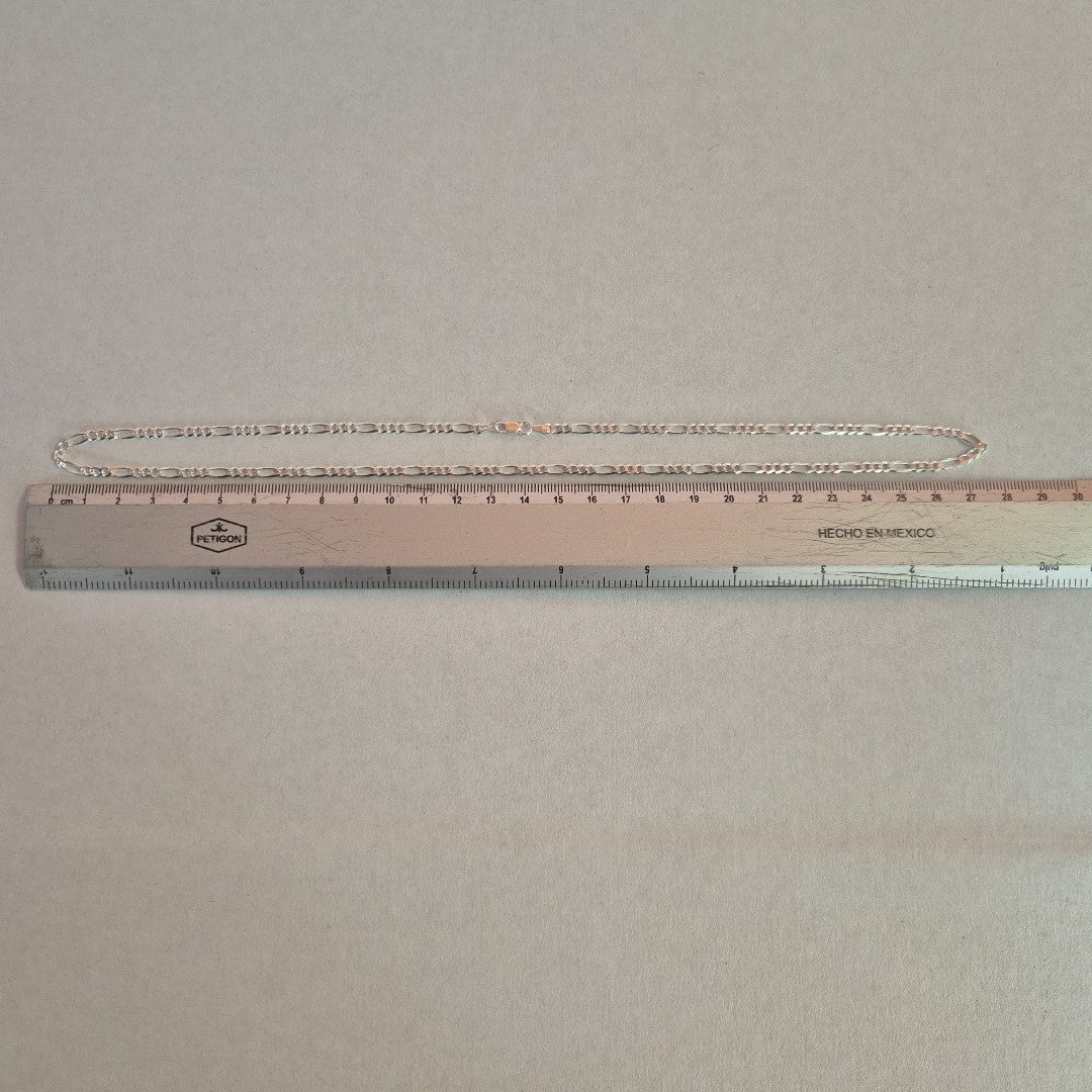CADENA TEJIDO 3X1 PLATA .925 55 CM 7.4 GR (NUEVO)