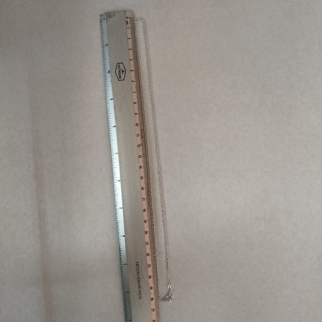 CADENA TEJIDO ESLABONES PLATA .925 55 CM 4.2 GR (NUEVO)