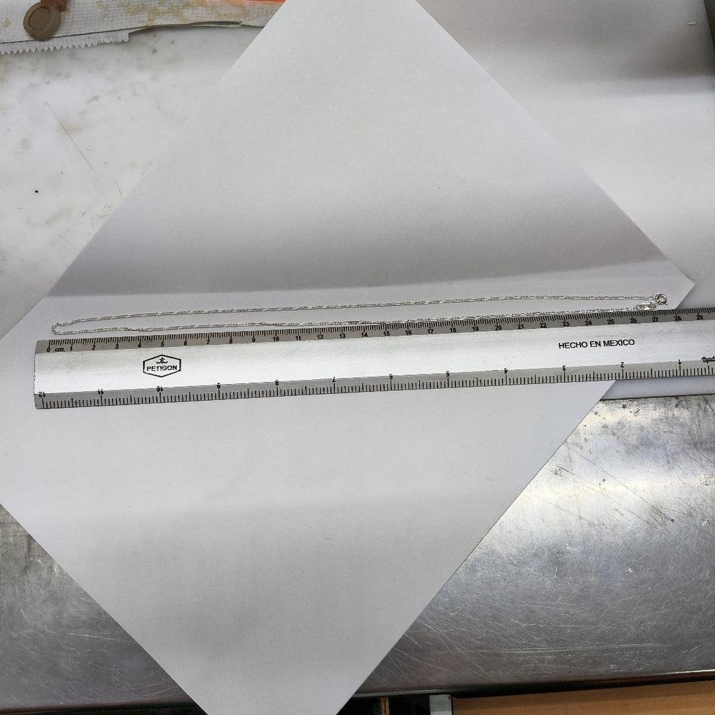 CADENA TEJIDO 3X1 PLATA .925 55 CM 2.3 GR (NUEVO)