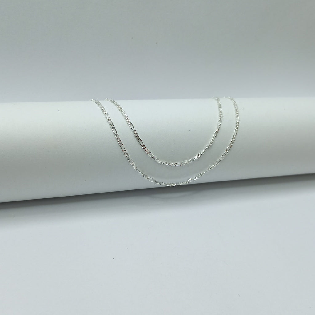 CADENA TEJIDO 3X1 PLATA .925 55 CM 2.3 GR (NUEVO)