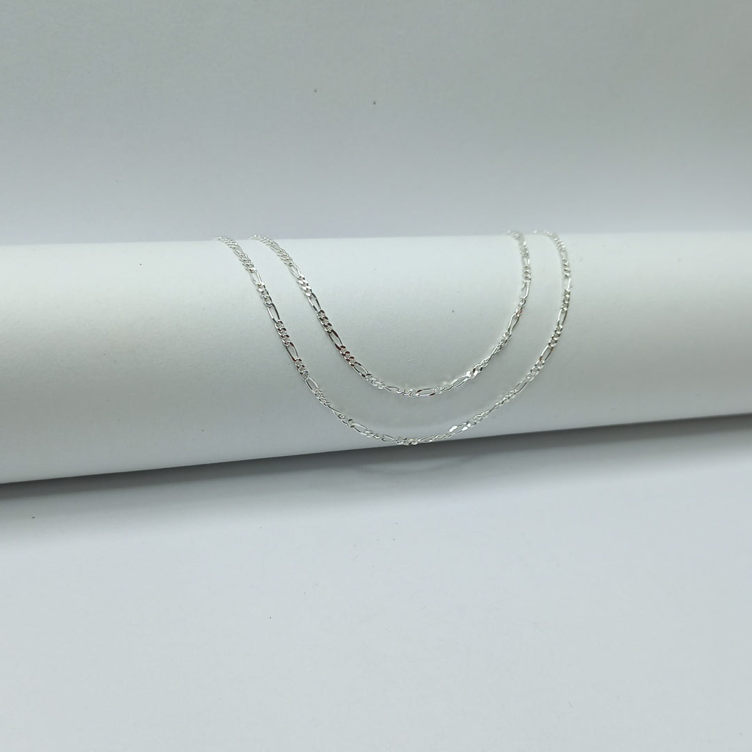 CADENA TEJIDO 3X1 PLATA .925 55 CM 2.3 GR (NUEVO)