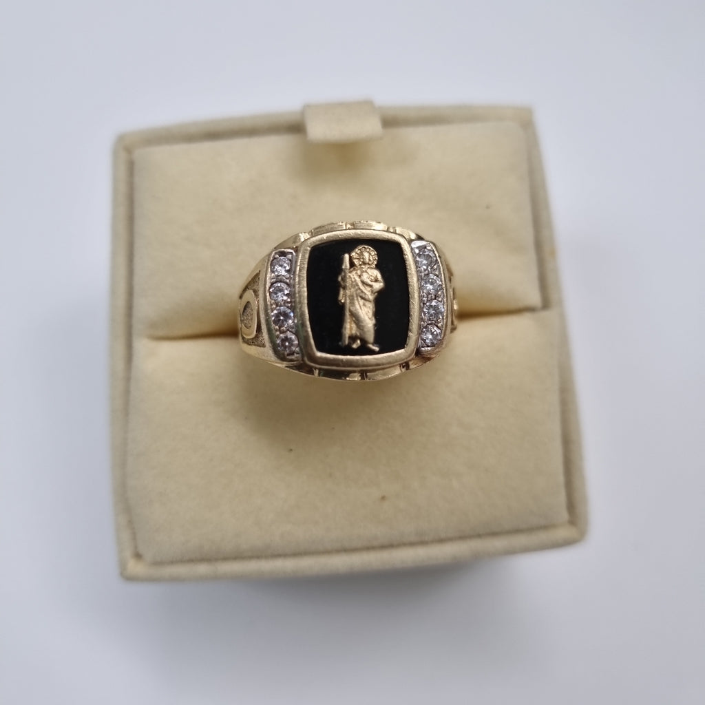 ANILLO ORO 14 K 6.5 GRMS (SEMINUEVO)