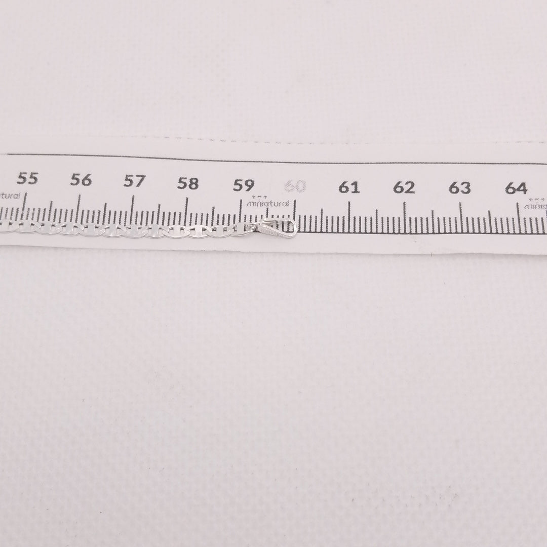 CADENA TEJIDO ESPEJO PLATA .925 60 CM 4.3 GR (NUEVO)