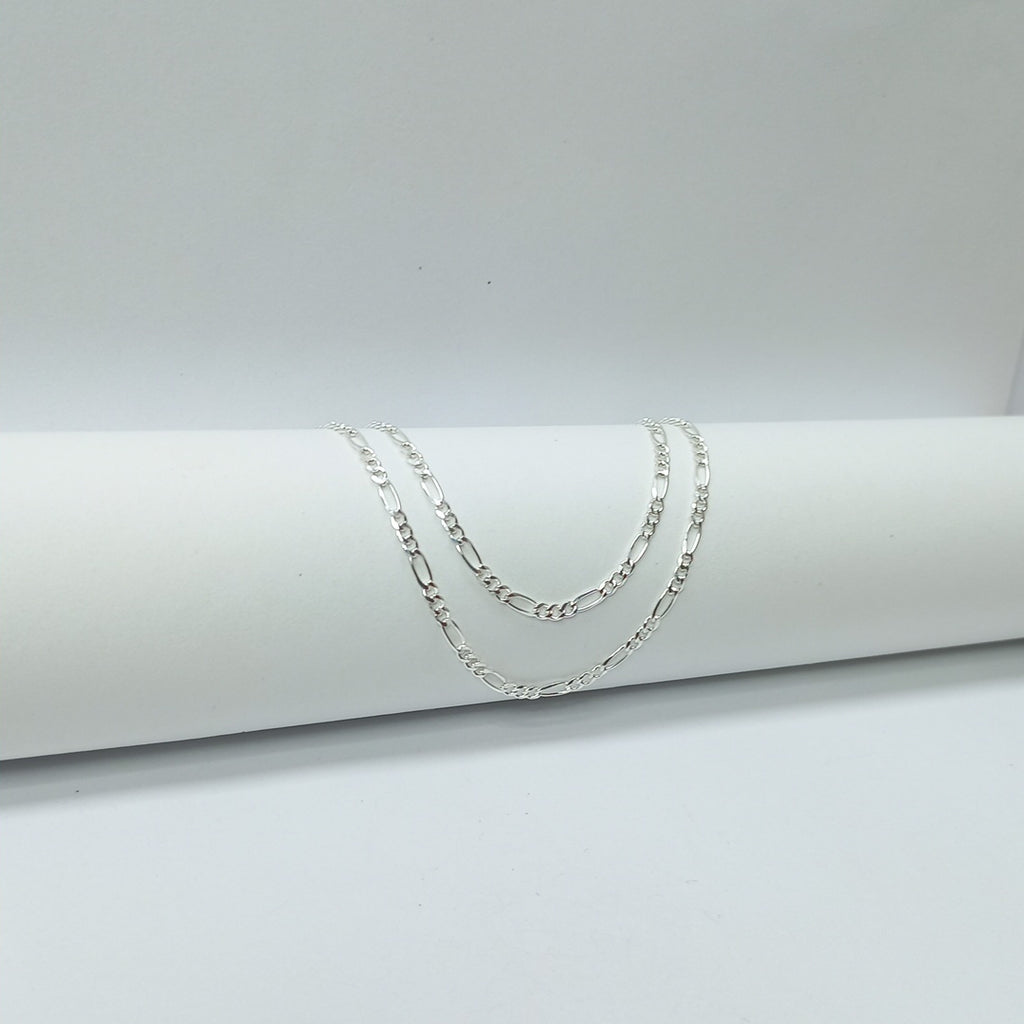 CADENA TEJIDO 3X1 PLATA .925 50 CM 4.2 GR (NUEVO)