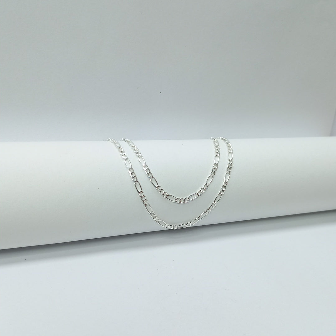 CADENA TEJIDO 3X1 PLATA .925 50 CM 4.2 GR (NUEVO)