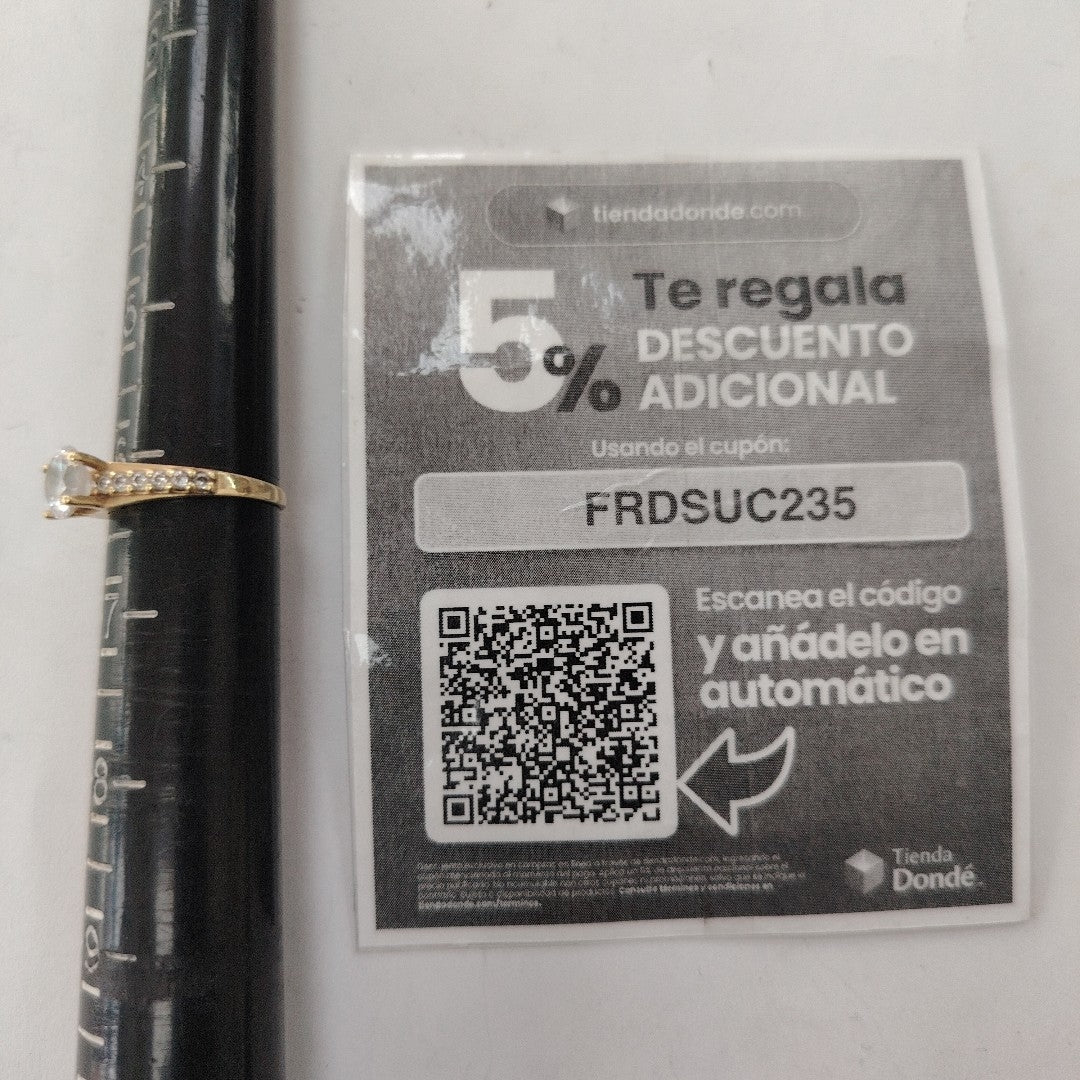ANILLITO ORO 10 K 2.1 GRMS (SEMINUEVO)