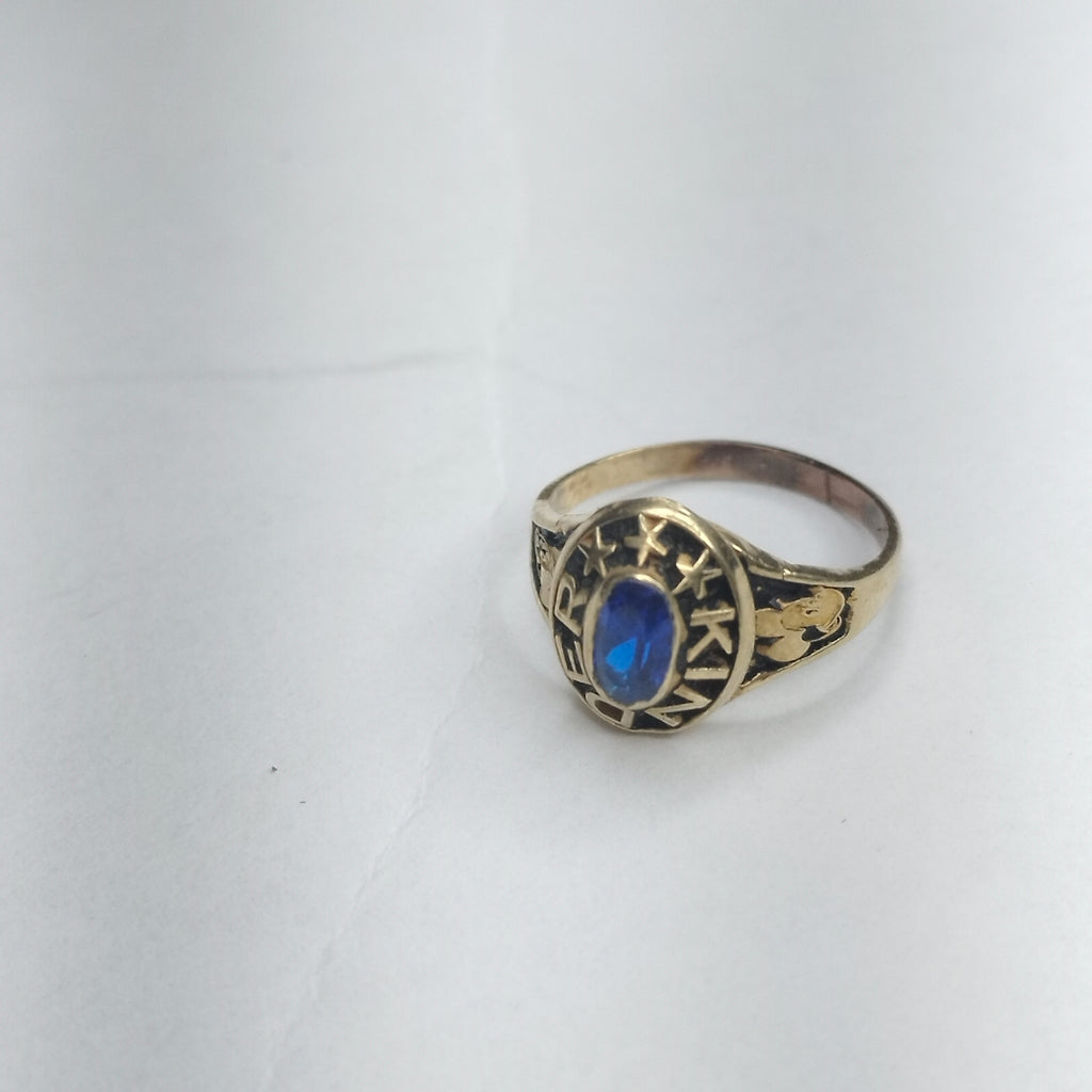 ANILLO DE GRADUACIÓN ORO 10 K 1,80 GRMS (SEMINUEVO)
