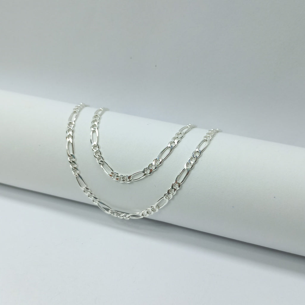 CADENA TEJIDO 3X1 PLATA .925 55 CM 7.7 GR (NUEVO)