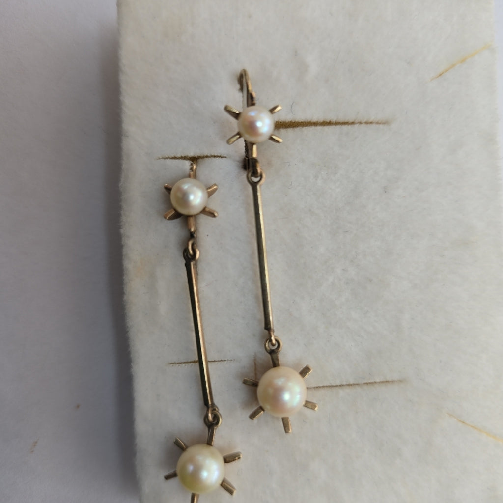 ARETES PAR ORO 8 K 4,50 GRMS (SEMINUEVO)