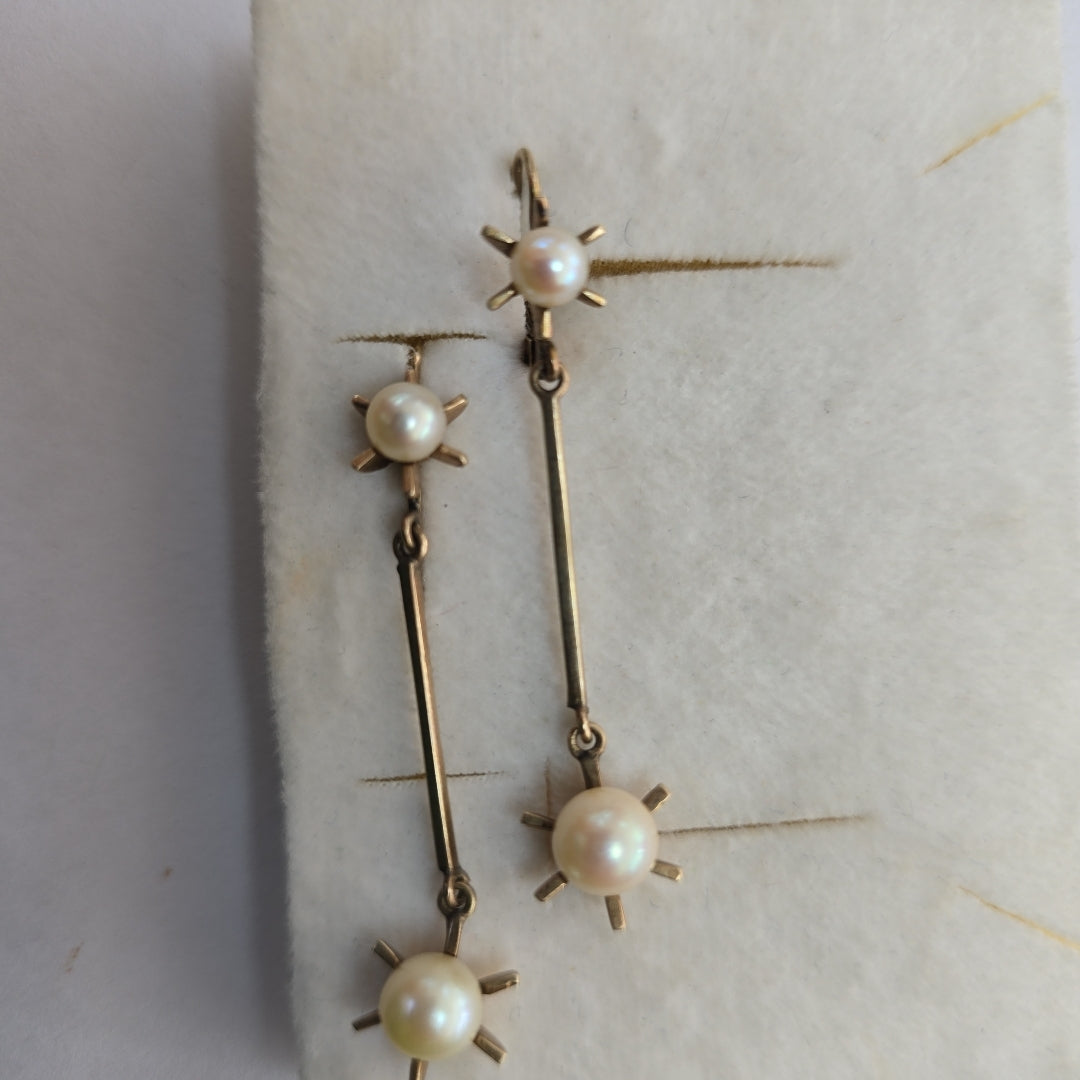 ARETES PAR ORO 8 K 4,50 GRMS (SEMINUEVO)