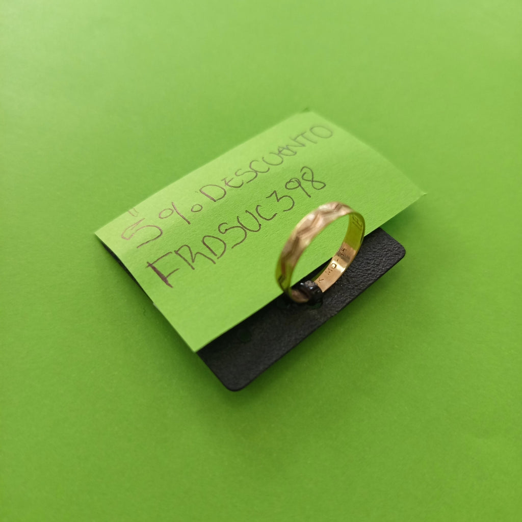 ARGOLLA ORO 10 K 0.8 GRMS (SEMINUEVO)