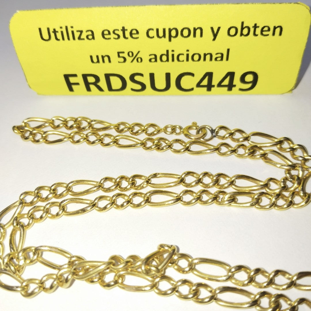 CADENA ORO 18 K 8.5 GRMS (SEMINUEVO)