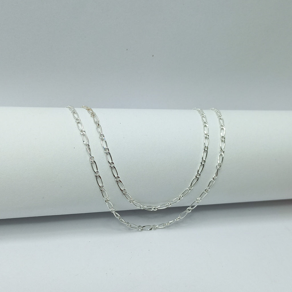 CADENA TEJIDO 1X1 PLATA .925 55 CM 3.2 GR (NUEVO)