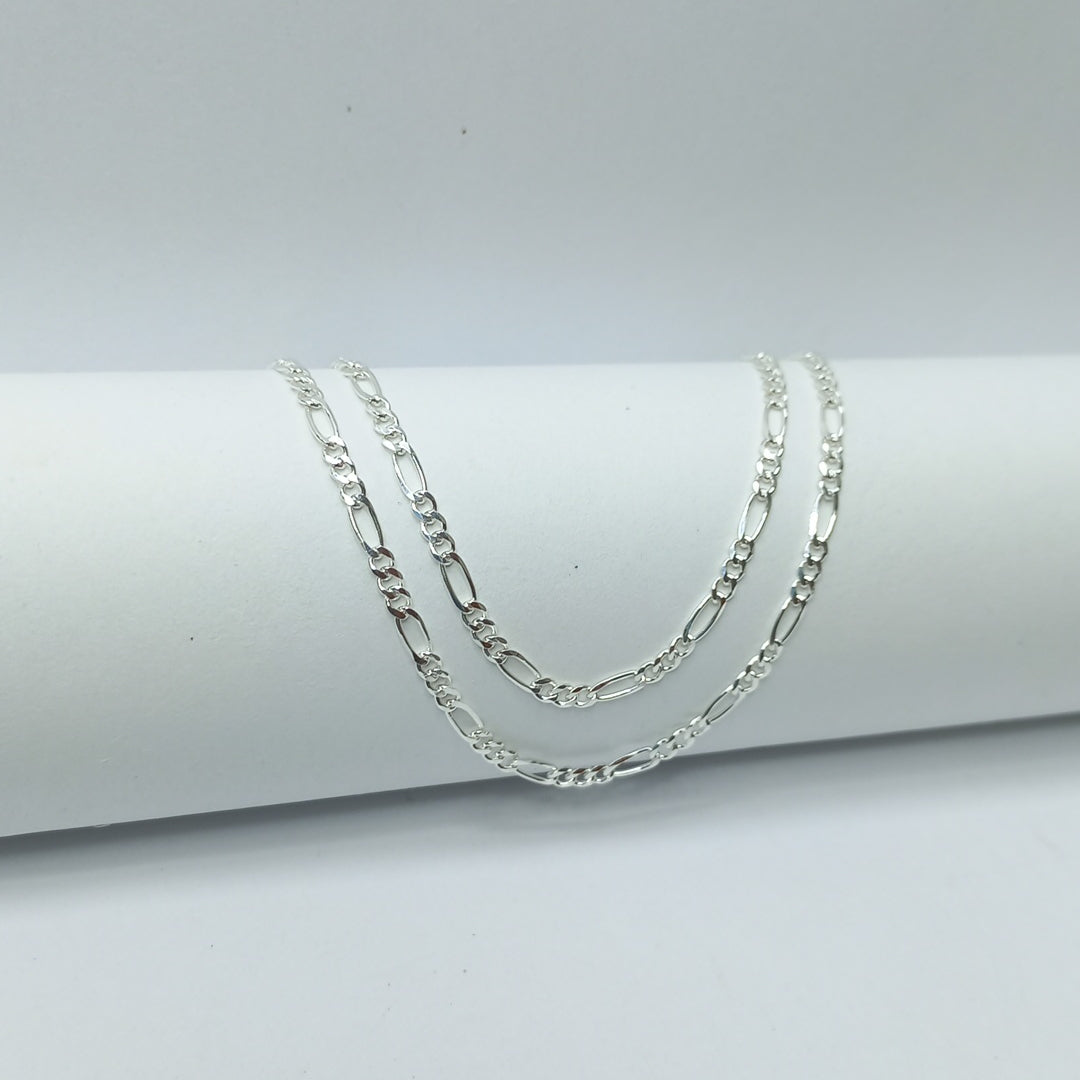 CADENA TEJIDO 3X1 PLATA .925 50 CM 4.2 GR (NUEVO)