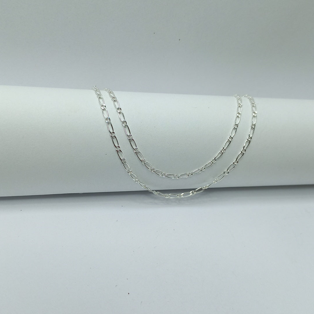 CADENA TEJIDO 1X1 PLATA .925 55 CM 3.3 GR (NUEVO)
