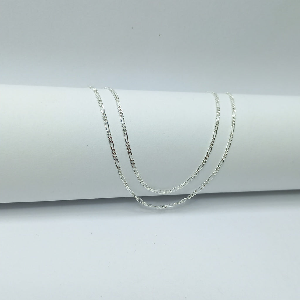 CADENA TEJIDO 3X1 PLATA .925 55 CM 2.3 GR (NUEVO)