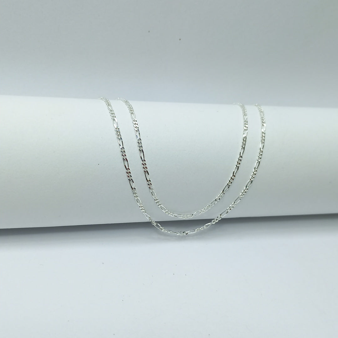 CADENA TEJIDO 3X1 PLATA .925 55 CM 2.3 GR (NUEVO)