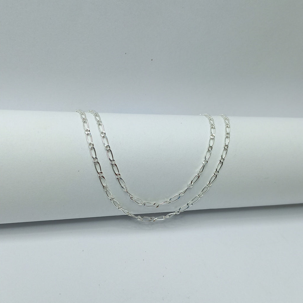 CADENA TEJIDO 1X1 PLATA .925 55 CM 3.2 GR (NUEVO)