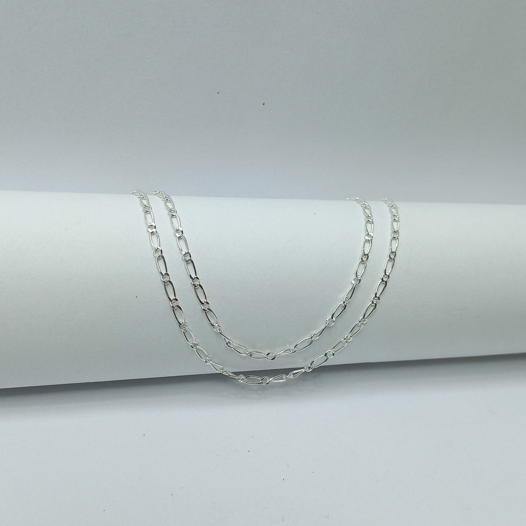CADENA TEJIDO 1X1 PLATA .925 55 CM 3.2 GR (NUEVO)