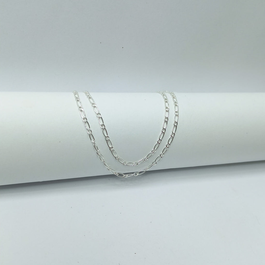 CADENA TEJIDO 1X1 PLATA .925 50 CM 3 GR (NUEVO)