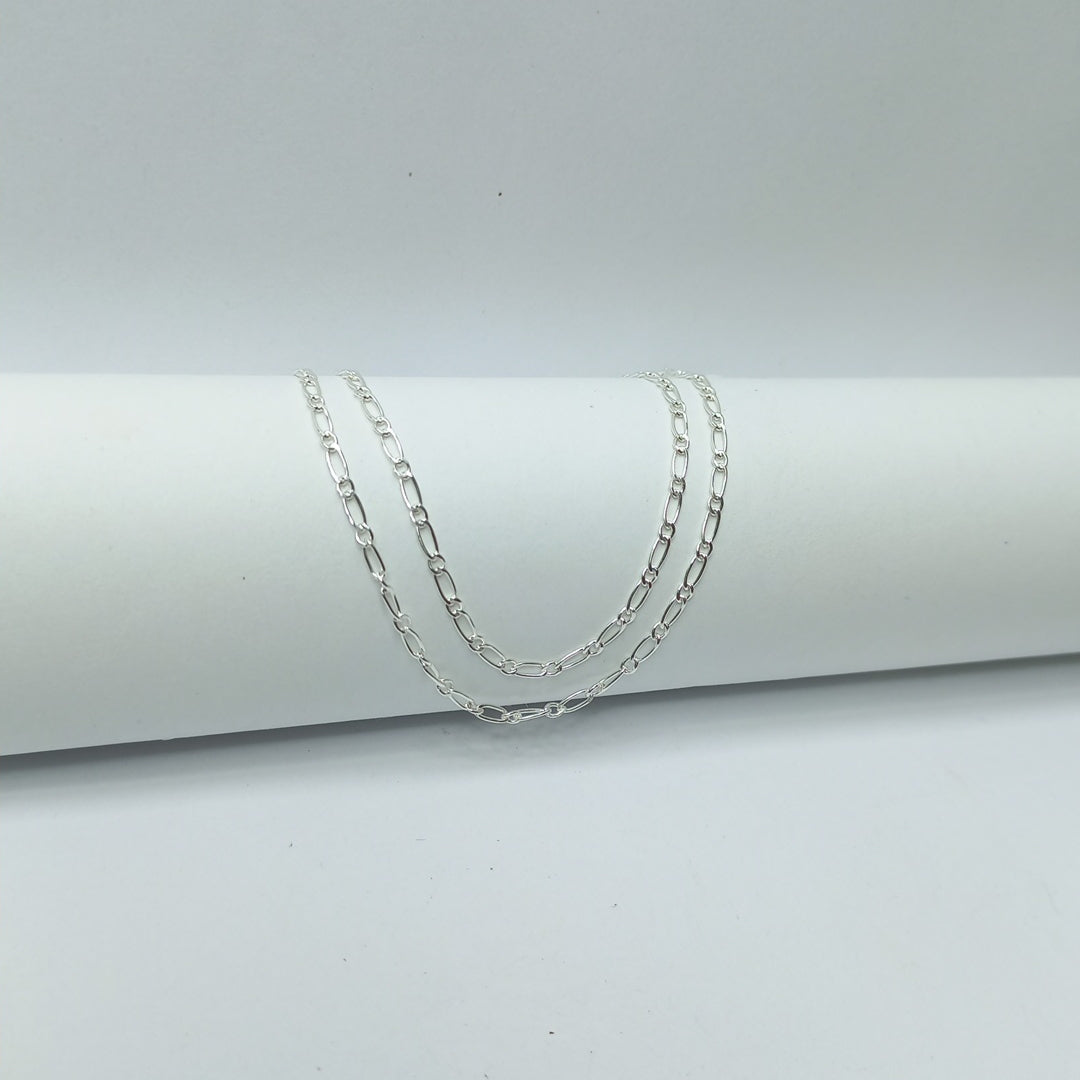 CADENA TEJIDO 1X1 PLATA .925 50 CM 3 GR (NUEVO)