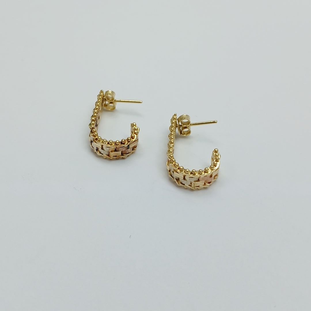 BROQUELES PAR ORO 14 K 5 GRMS (SEMINUEVO)